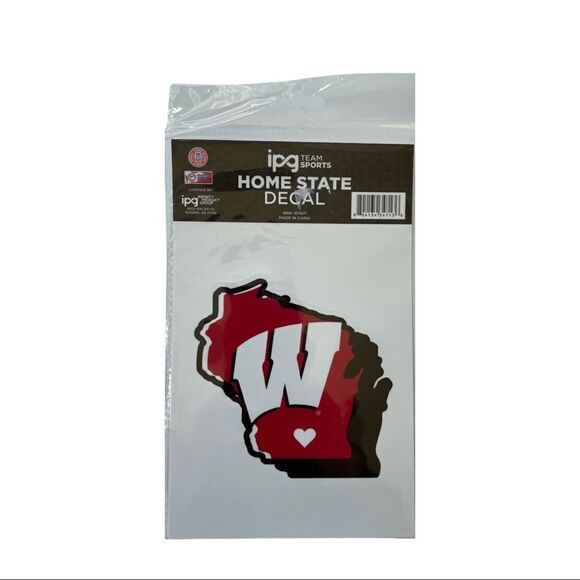 Wisconsin Badger 6 Pc Biggest Fan Kit • NWT - Picture 8 of 9